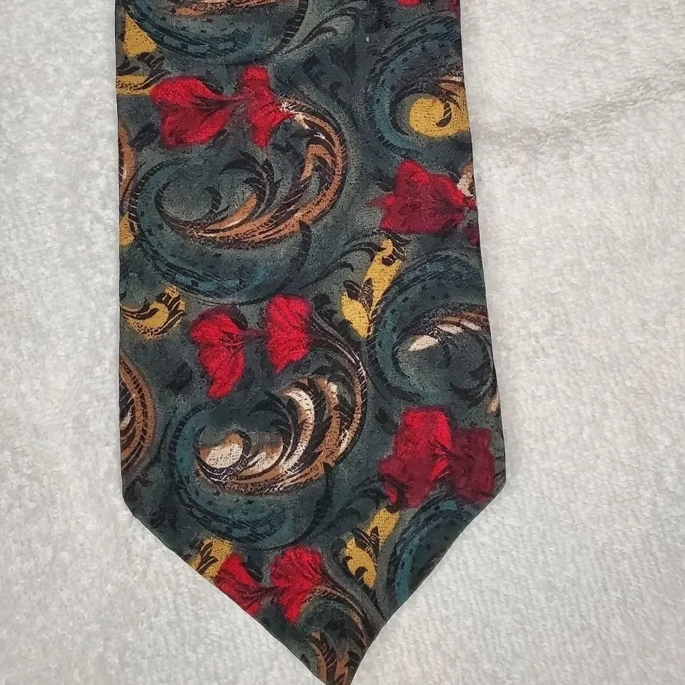 2 Addison on Madison handmade silk neck ties.